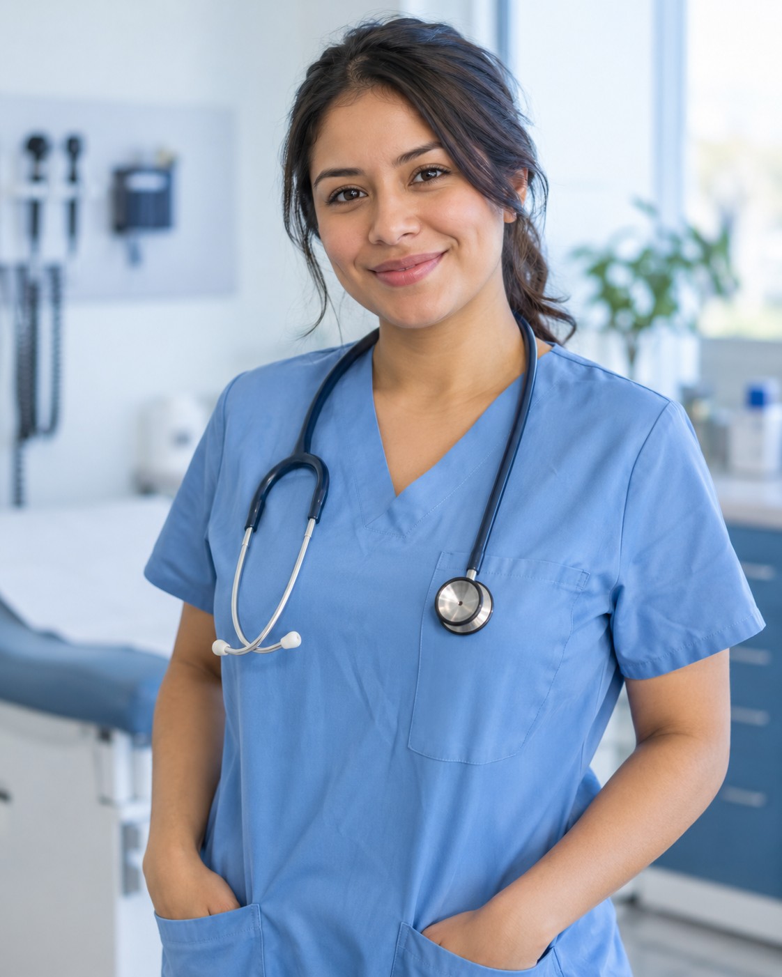 Profesional de la salud en un entorno clínico